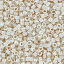 Toho Treasure beads 11/0 Opaque-Lustered Lt Beige TT-01-123
